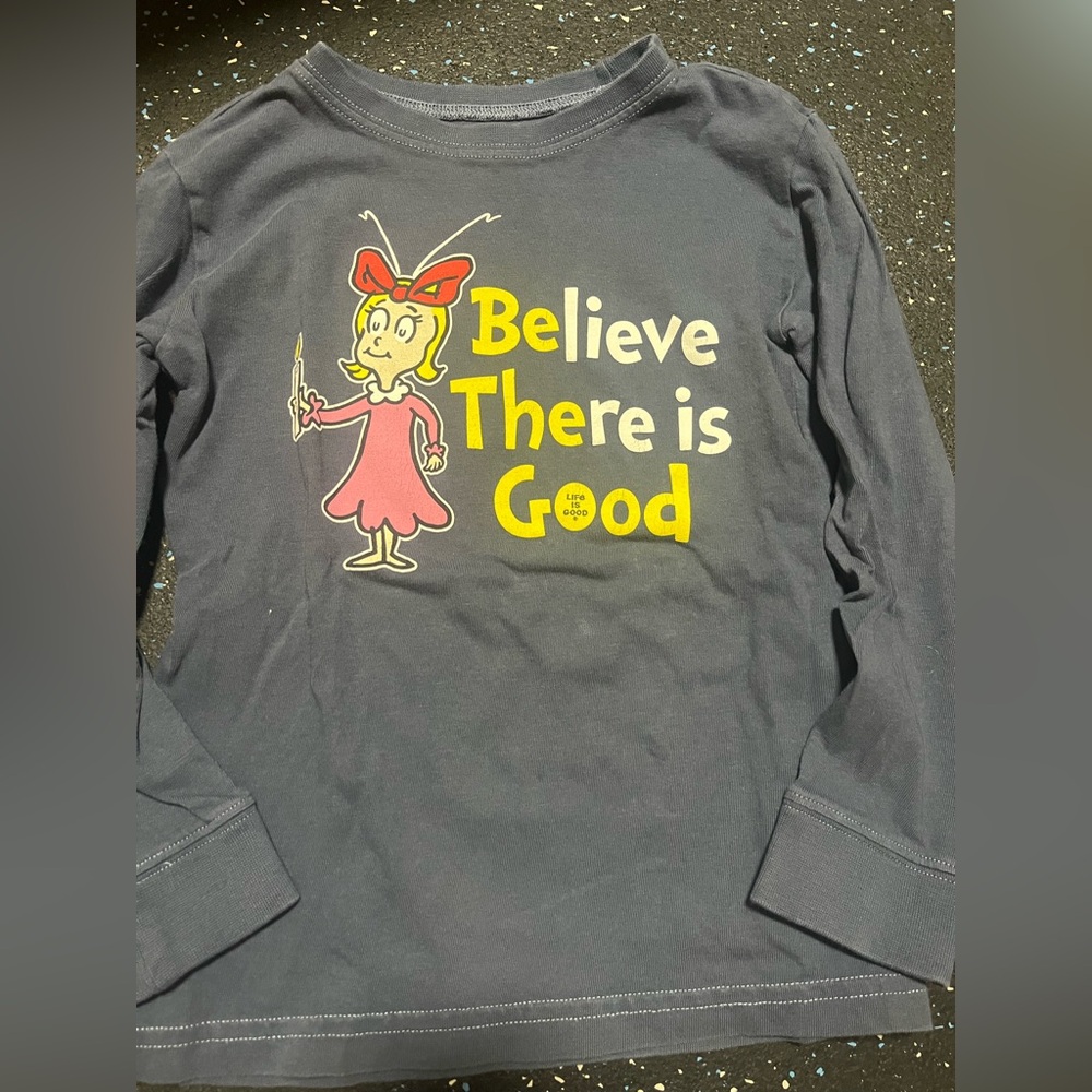 Two Holiday Life is Good Shirts XS